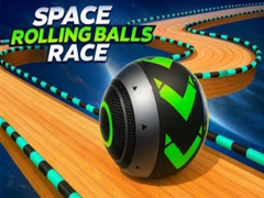 Spēle Space Rolling Balls Race