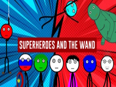 Spēle Superheroes and the Wand
