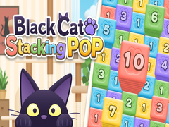 Spēle Black Cat Stacking POP