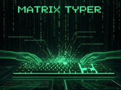 Spēle Matrix Typer Game