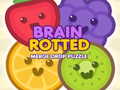 Spēle Brain Rotted Merge Drop Puzzle