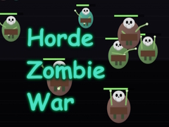 Spēle Horde Zombie War