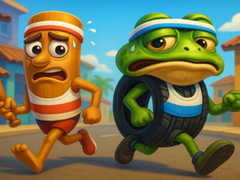 Spēle Brainrot Marathon: Italian Animal Race