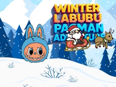 Spēle Winter Labubu Pacman Adventure
