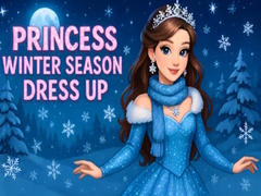 Spēle Princess Winter Season Dress Up