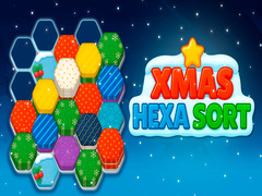 Spēle Xmas Hexa Sort