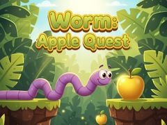 Spēle Worm:  Apple Quest