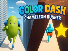 Spēle Color Dash Chameleon Runner