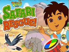 Spēle Go Diego Go! Diego's Safari Rescue