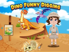 Spēle Dino funny digging