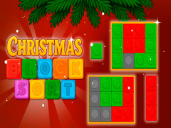Spēle Christmas Blocks Sort