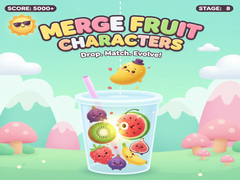 Spēle Merge Fruit Characters