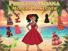 Spēle Princess Moana Modern Makeover