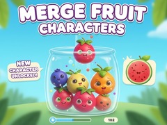 Spēle Merge Fruit Characters