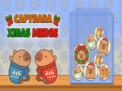 Spēle Capybara Xmas Merge