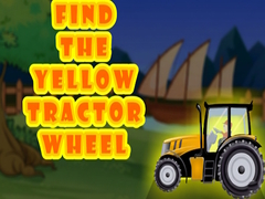 Spēle Find the Yellow Tractor Wheel