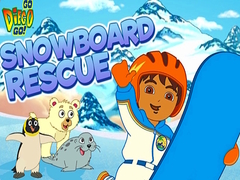 Spēle Go Diego Go! Snowboard Rescue 