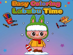 Spēle Easy Coloring Labubu Time