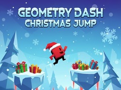 Spēle Geometry Dash Christmas Jump