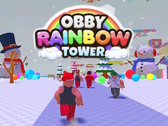 Spēle Obby Rainbow Tower