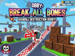 Spēle Obby: Break All Bones Ragdoll