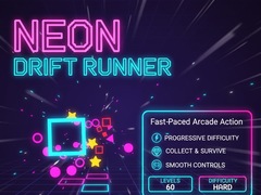 Spēle Neon Drift Runner