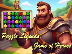 Spēle Puzzle Legends: Game of Heroes