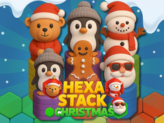 Spēle Hexa Stack Christmas
