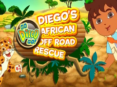 Spēle Go Diego Go! Diego's African Off Road Rescue