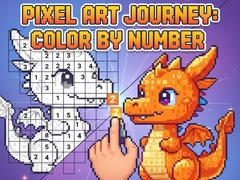 Spēle Draw picture by numbers Pixel Art
