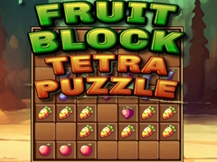 Spēle Fruit Block Tetra Puzzle