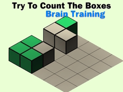 Spēle Try To Count The Boxes Brain Training