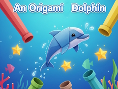Spēle An origami dolphin