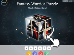 Spēle Fantasy Warrior Puzzle