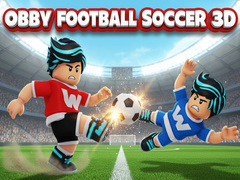 Spēle Obby Football Soccer 3D