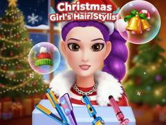 Spēle Christmas Girl's Hair Stylist