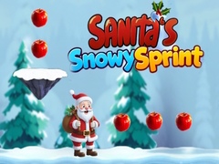 Spēle Santas Snowy Sprint