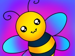 Spēle Bee Coloring