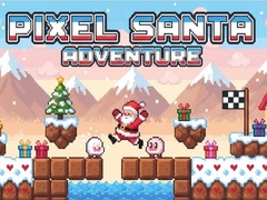 Spēle Pixel Santa Adventure