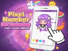 Spēle Pixel Number  DIY Coloring