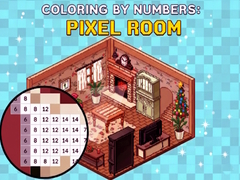 Spēle Coloring by Numbers. Pixel Room