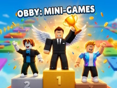 Spēle Obby: Mini-Games