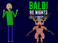 Spēle Baldi 99 Nights from Outside