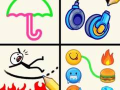 Spēle One Line Drawing