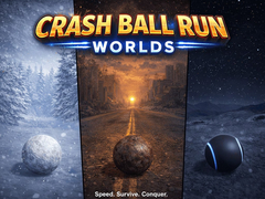 Spēle Crash Ball Run: Worlds