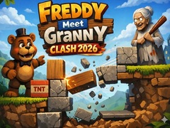 Spēle Freddy Meet Granny Clash 2026