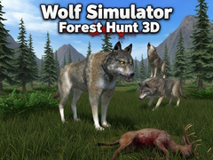Spēle Wolf Simulator Forest Hunt 3D