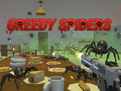 Spēle Greedy Spiders