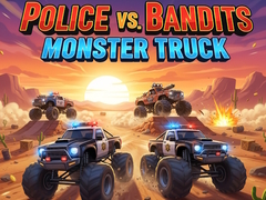 Spēle Police vs Bandits: Monster Truck