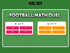 Spēle Football Math Duel